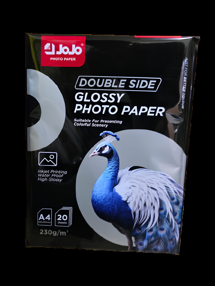 Jojo A4 Double Side Glossy Photo Paper 230gsm 20 Sheets