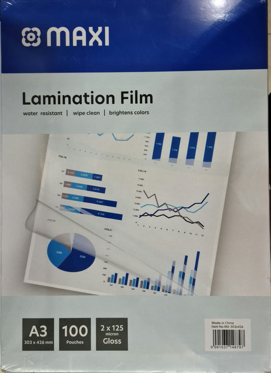MAXI LAMINATION POUCHES