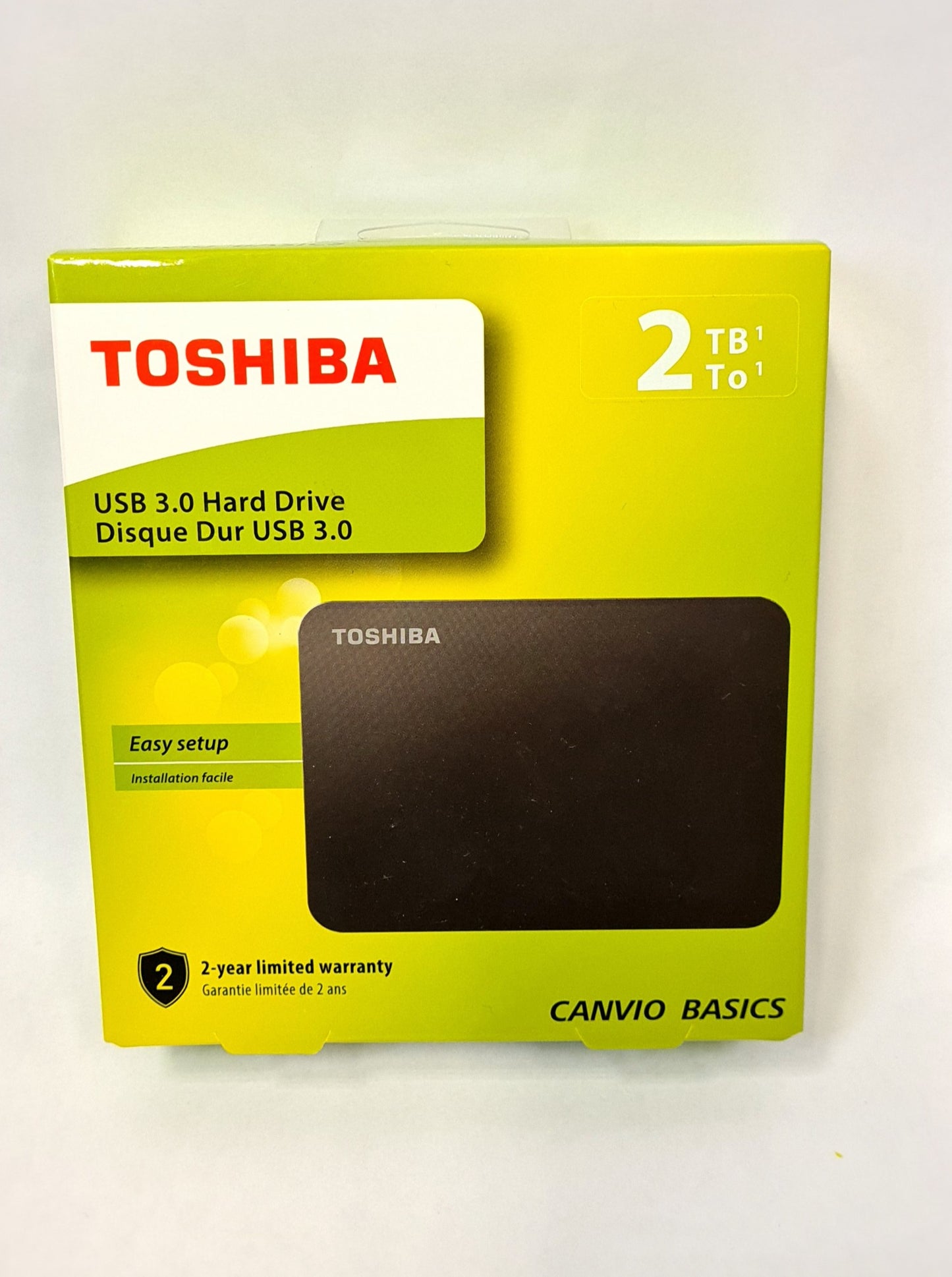 TOSHIBA CANVIO BASICS EXTERNAL HDD (2 TB)