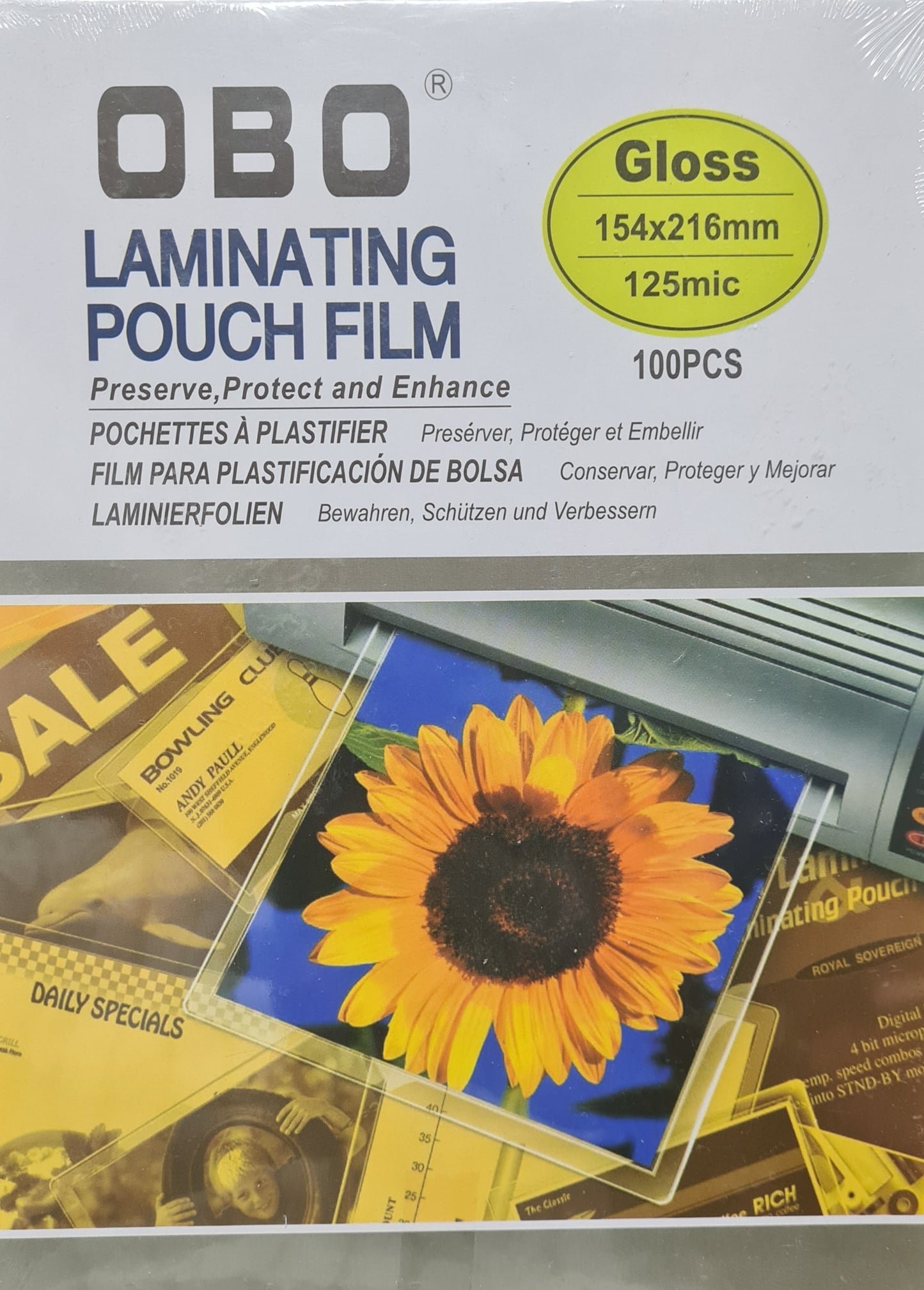 LAMINATION POUCHES