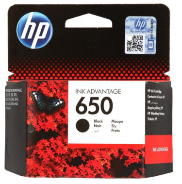 HP CARTRIDGE 650 (BLACK)