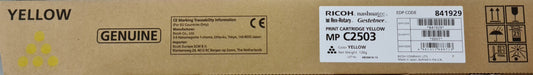 RICOH TONER (MPC 2503S/2003) COLOR