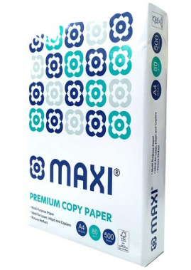 MAXI A4 SIZE PAPER (80GSM)