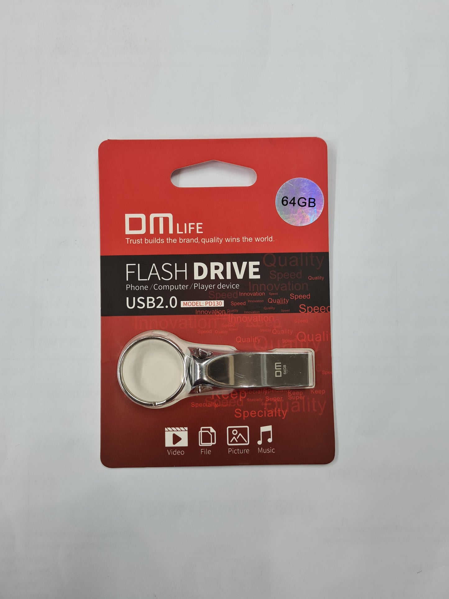 DM LIFE PD130 (USB 2.0) FLASH DRIVE 64GB