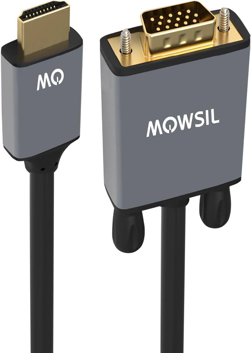 Mowsil HDMI To VGA Cable 2mtr