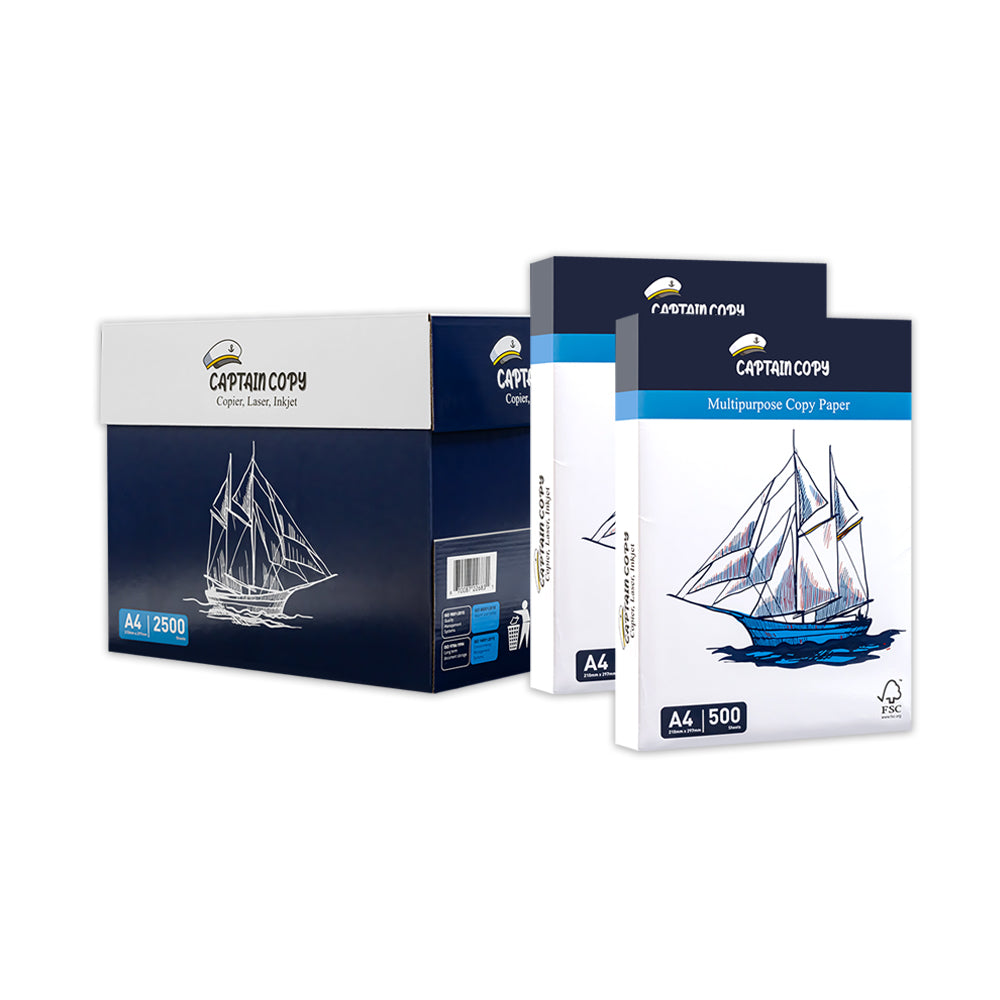 A4 Size Paper 80 gsm Captain Copy