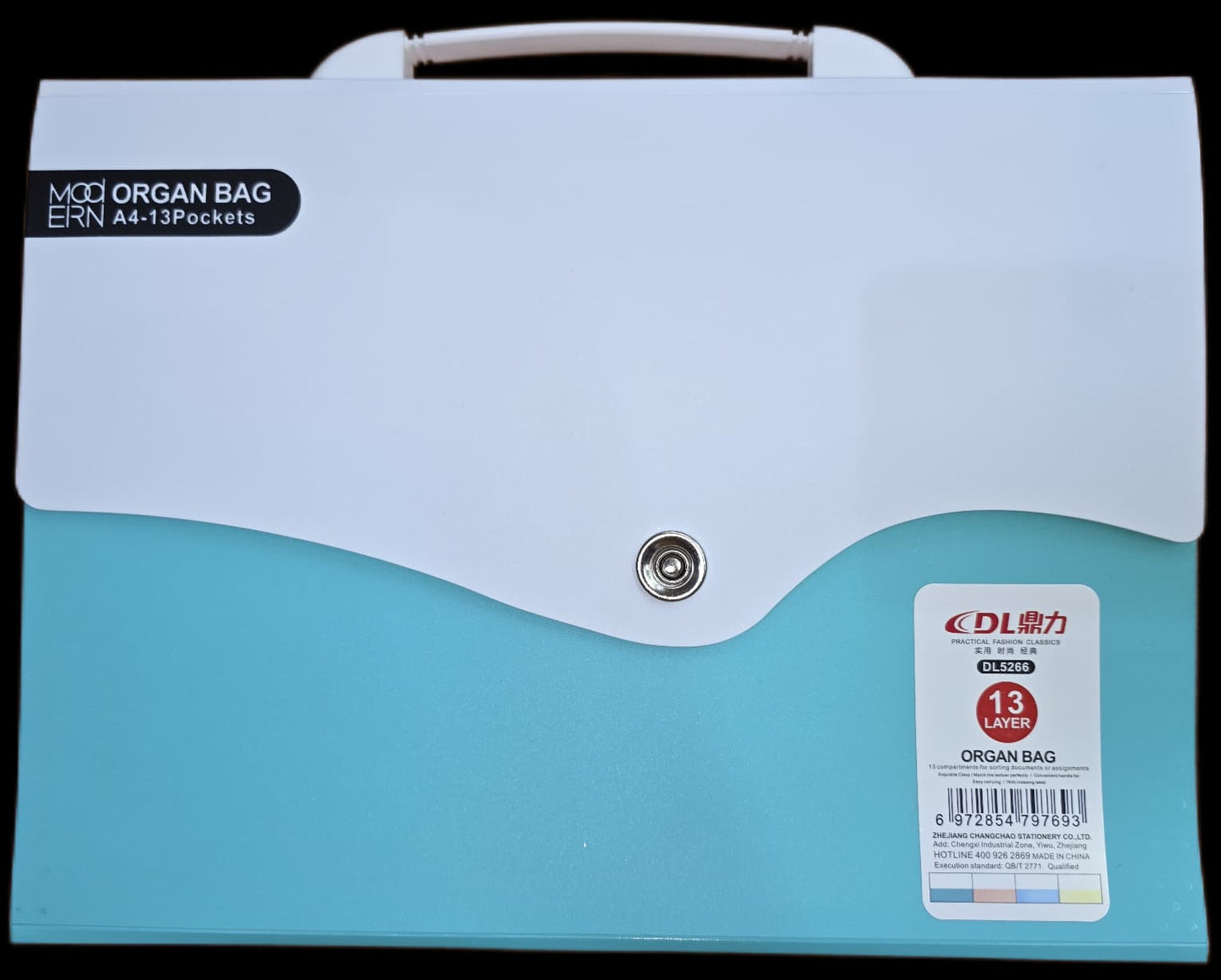 Expanding File with 13 Pockets and Handle
