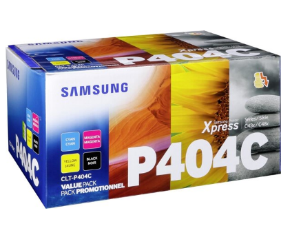 Samsung P404C 4 Colour Toner Cartridge Multipack (CLT-P404C)