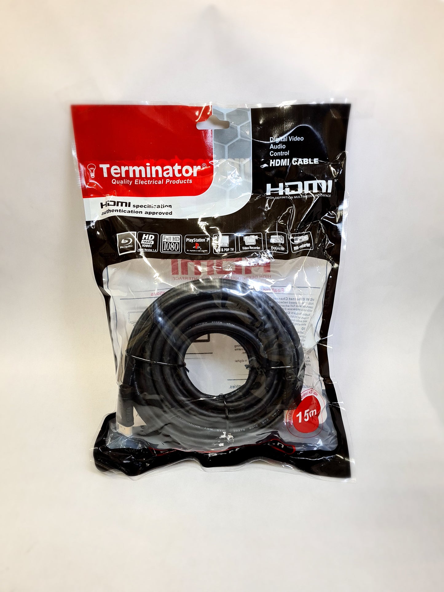 TERMINATOR HDMI CABLE (15M)