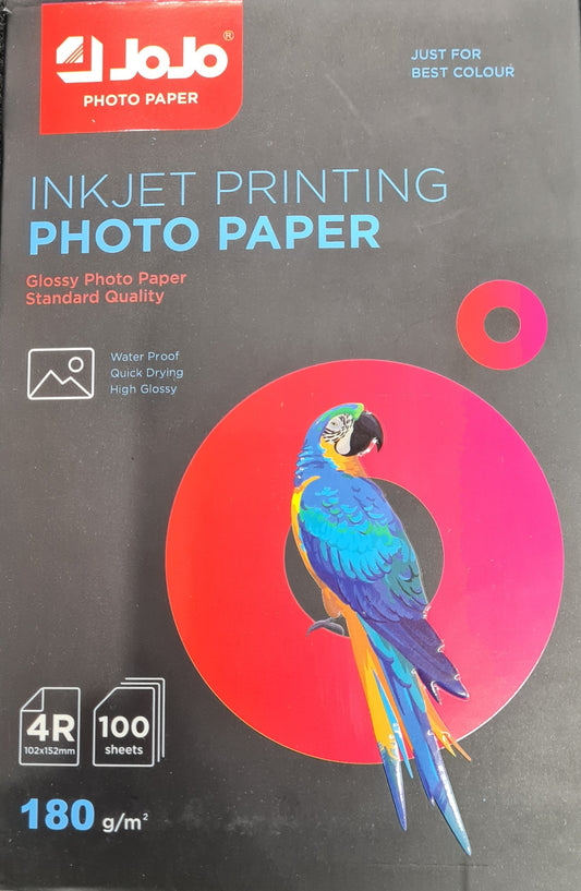 JOJO A6 SIZE 180GSM  GLOSSY PHOTOPAPER