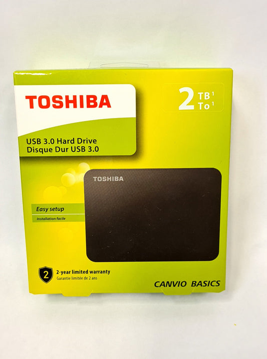 TOSHIBA CANVIO BASICS EXTERNAL HDD (2 TB)