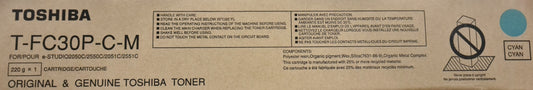 TOSHIBA TONER TFC 30 P-C-M CYAN