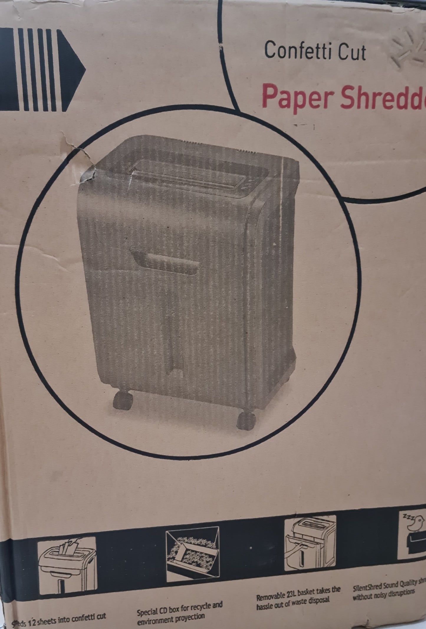 SHREDDER MACHINE (CONFETTI CUT)