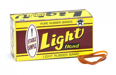 LIGHT RUBBER BAND (NO.16) 25 GRAM