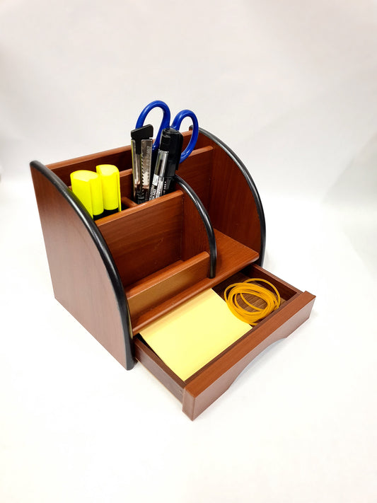 WOODEN DESK ORGANIZER