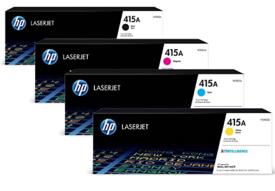 HP TONER W 2030A (K), W 2031A (C), W 2032A (Y), W 2033A (M) (415A)