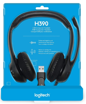 LOGITECH USB HEADSET H390