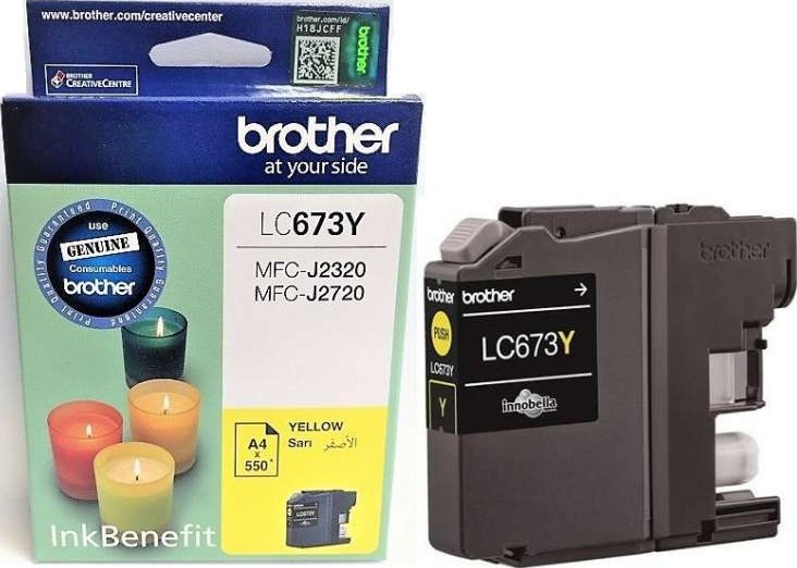 BROTHER INK CART LC 673 (COLOR)