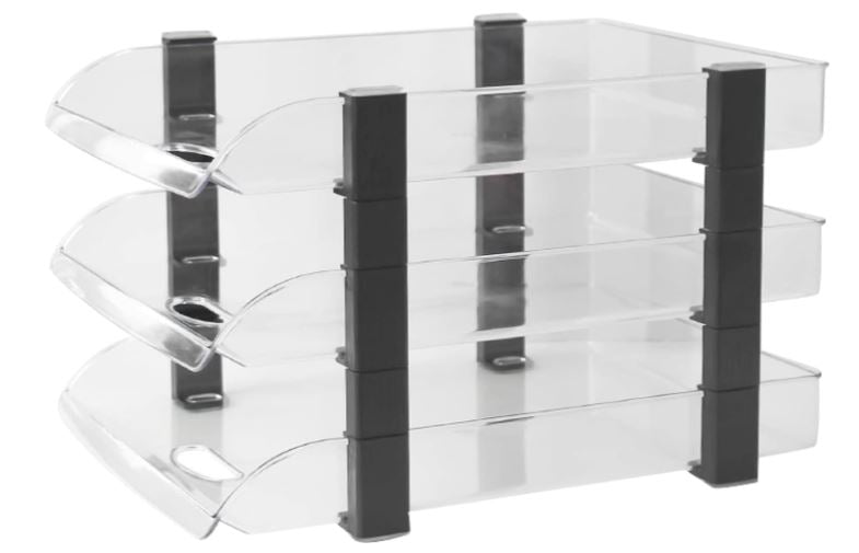 ACRYLIC PAPER TRAY XL (1X3) (ALH)