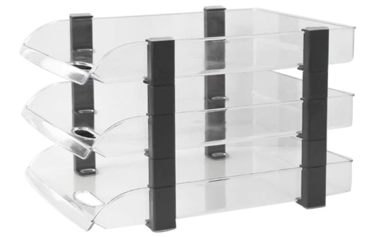ACRYLIC PAPER TRAY XL (1X3) (ALH)