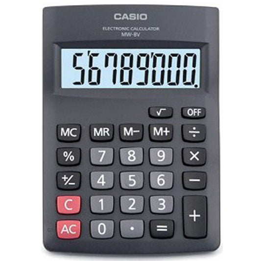 CASIO CALCULATOR MW-8V