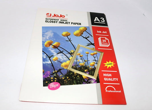 JOJO Glossy Inkjet Paper (A3)