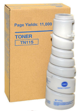 KONICA MINOLTA TONER (TN 115) BLACK