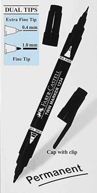 FABER-CASTELL TWIN MARKER