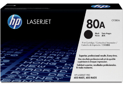 HP TONER CF 280A (80A) BLACK
