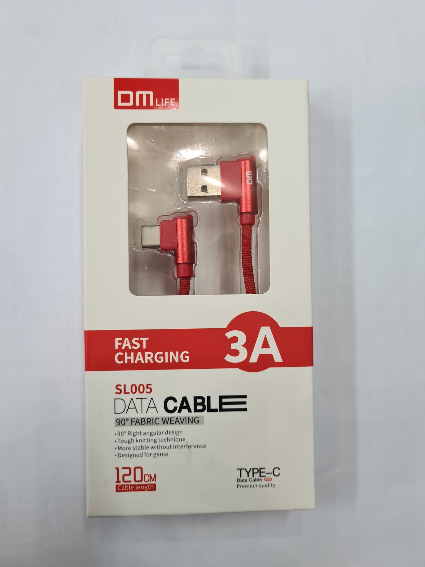 DM LIFE TYPE-C DATA CABLE 120CM LENGTH