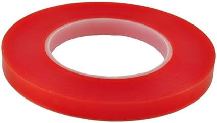 DOUBLE ADHESIVE TAPE RED COLOUR