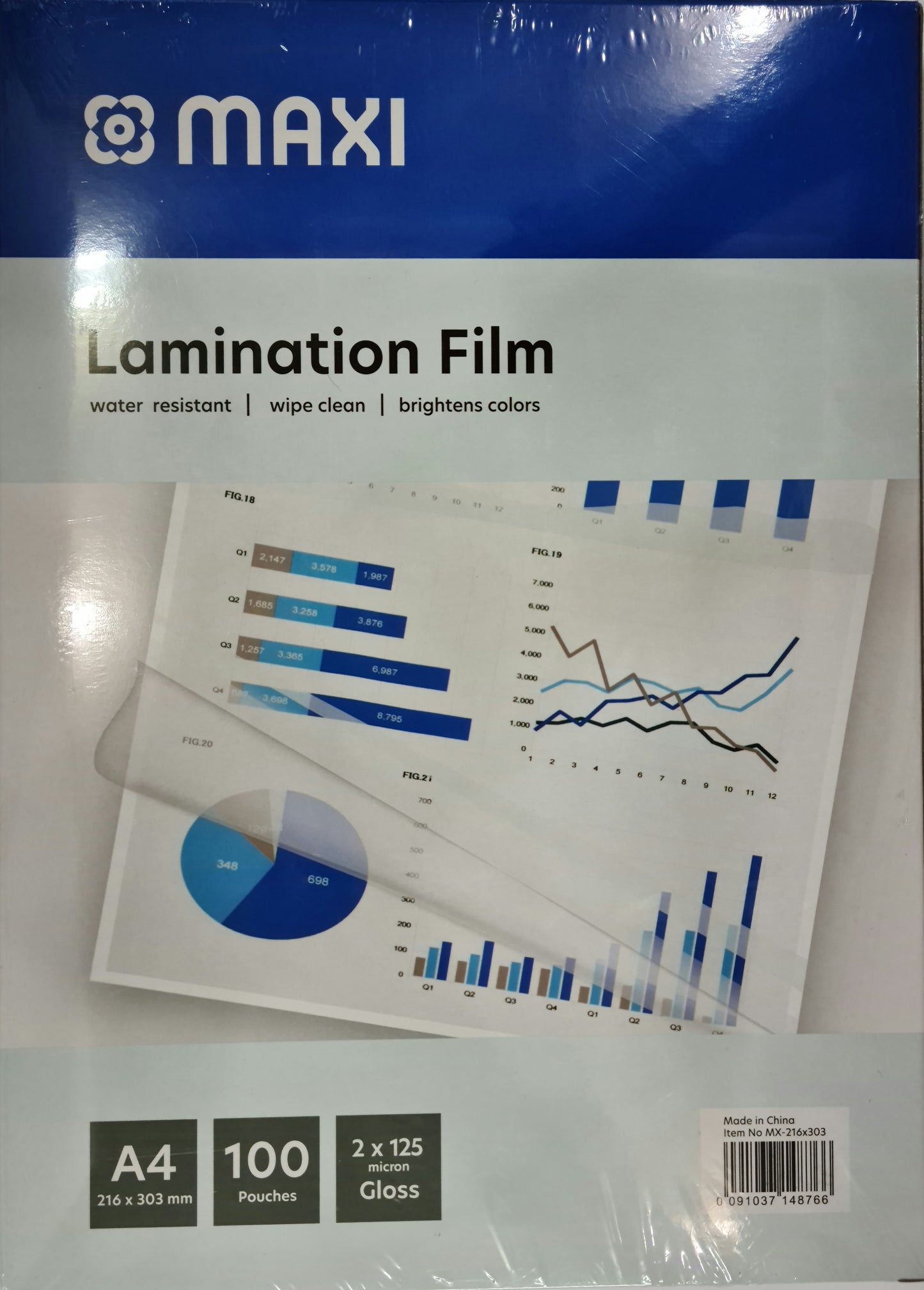 MAXI LAMINATION POUCHES