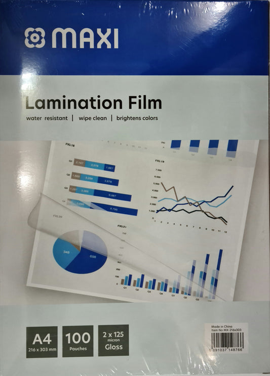 MAXI LAMINATION POUCHES