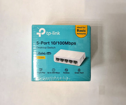 TP-LINK 5 PORT SWITCH (LS1005)