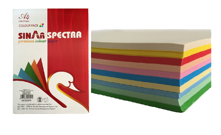 SINAR SPECTRA RAINBOW PAPER (250 SHEETS)