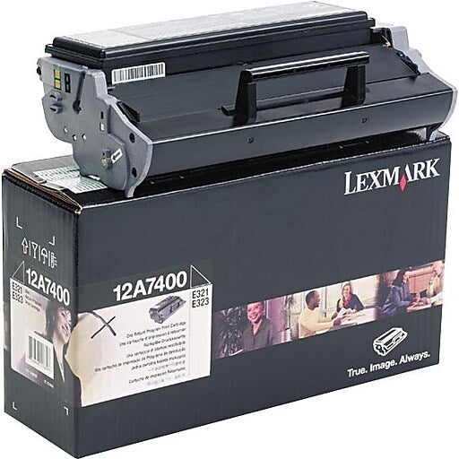 Lexmark 12A7400 OEM Toner - E321 E323 Return Program Toner (3000 Yield)