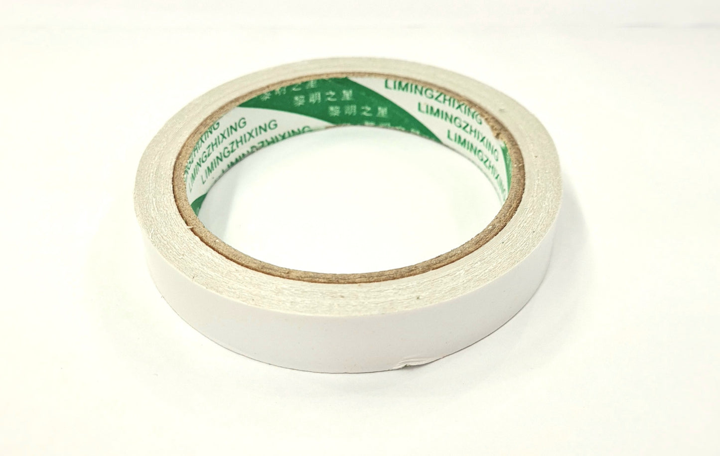 DOUBLE SIDE TAPE TRANSPARENT WHITE (1")