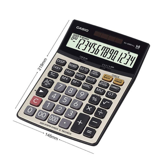CASIO CALCULATOR DJ 240D PLUS