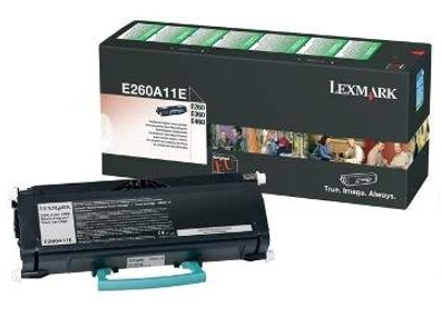 Lexmark E260A11E Return Program Black Laser Toner Cartridge