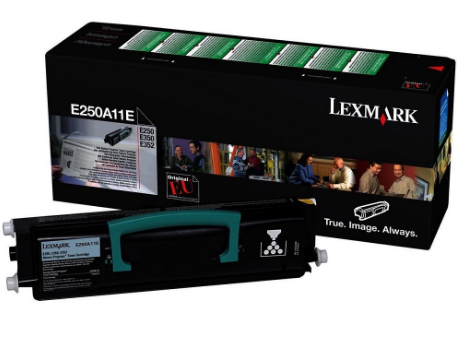 Lexmark E250A11E Return Program Black Laser Toner Cartridge