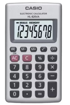 Casio Calculator HL-820V