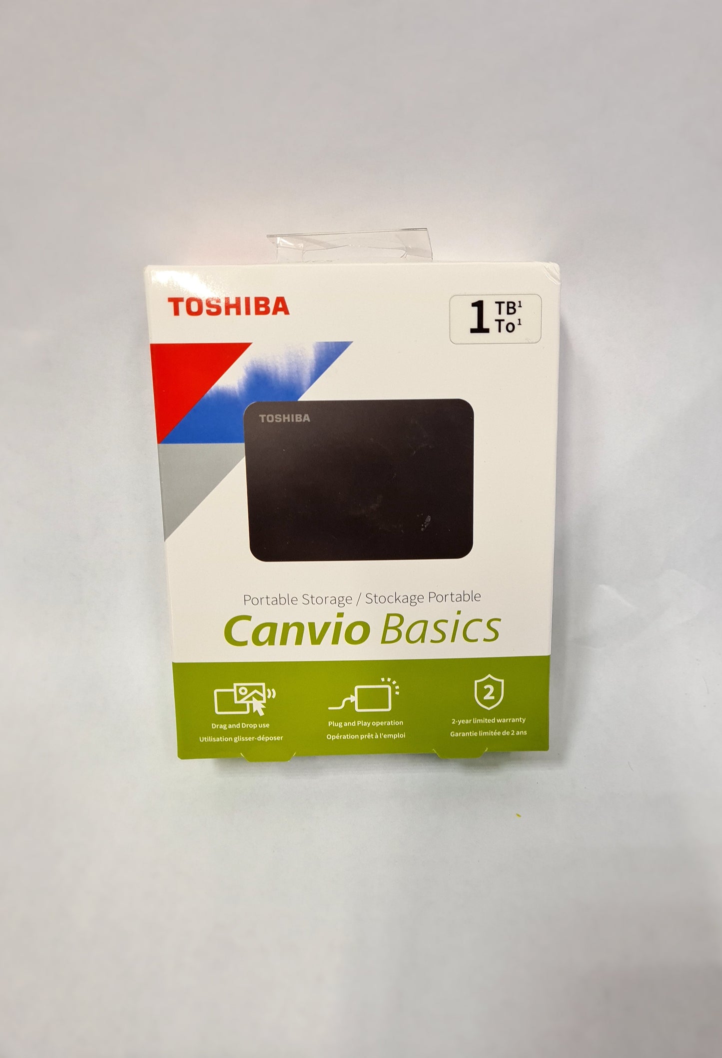 TOSHIBA CANVIO BASICS EXTERNAL HDD (1 TB)
