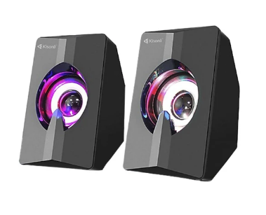 KISONLI COMPUTER SPEAKER L2020 WITH RGB LIGHTS
