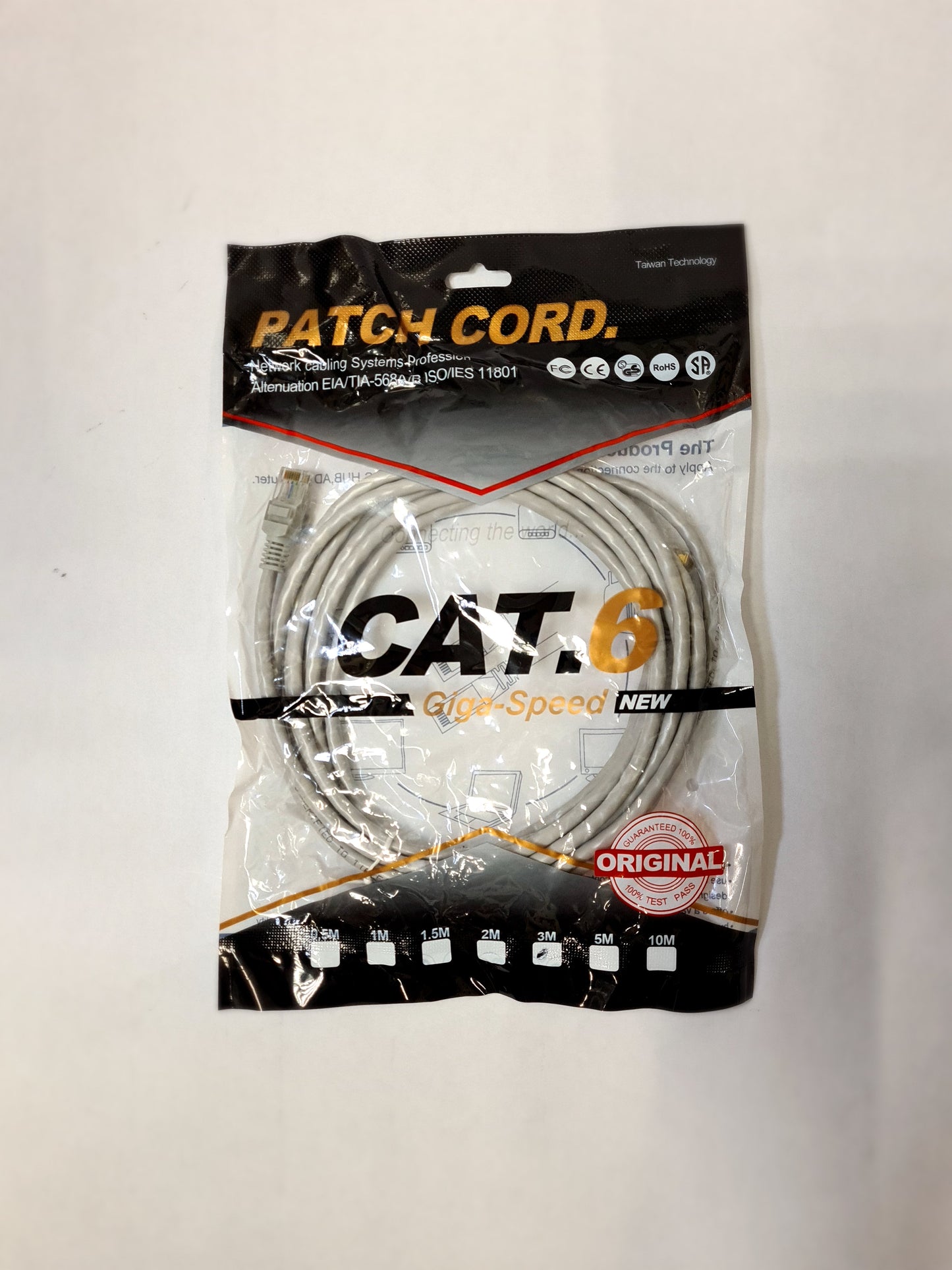 PATCH CORD CAT 6 (3 METER)