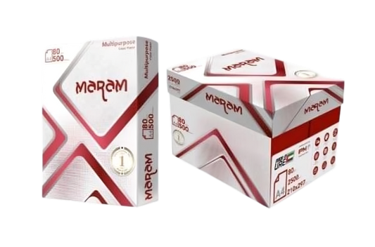 A4 SIZE PAPER 80 GSM (MARAM)