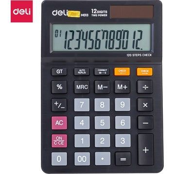 DELI CALCULATOR M01320 (12 DIGIT)