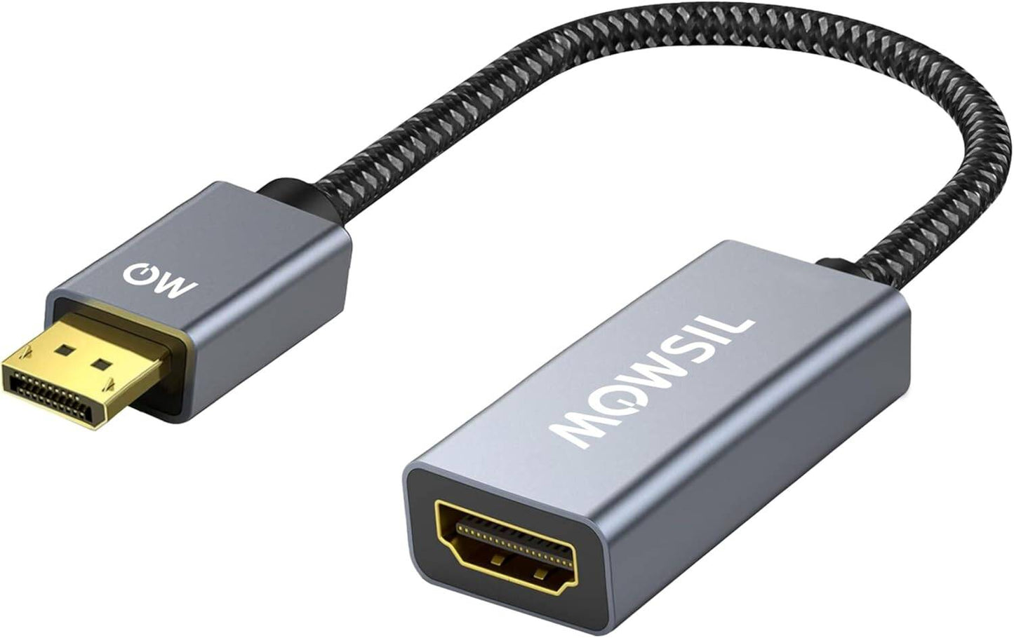 Mowsil DP To HDMI Adapter