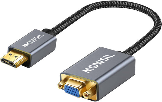 Mowsil HDMI To VGA Adapter