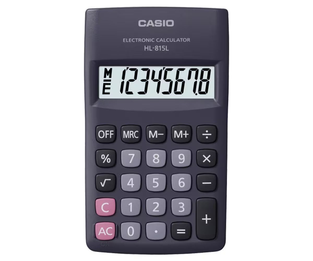 Casio Calculator HL-815L-BK
