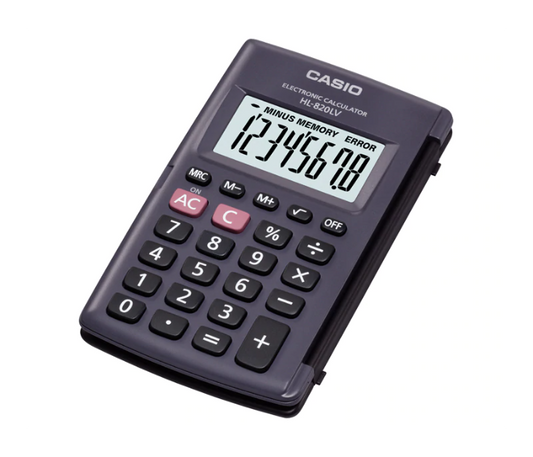 Casio Calculator HL 820LV-BK